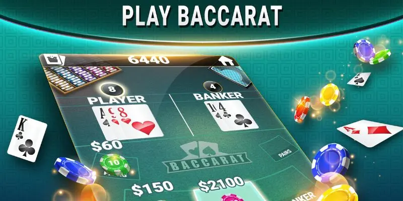 Quy luật chơi và cách rút bài trong baccarat trực tuyến